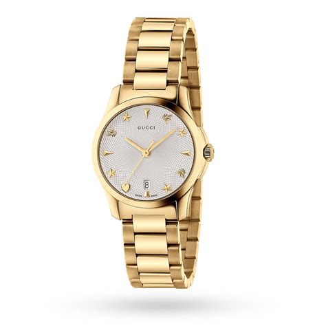 gucci gold watch womens|gucci women's watches prices.